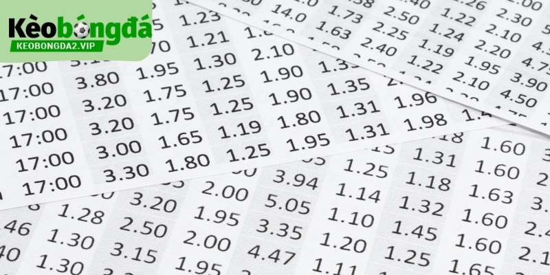 Một số tỷ lệ kèo thường gặp nhất 2026